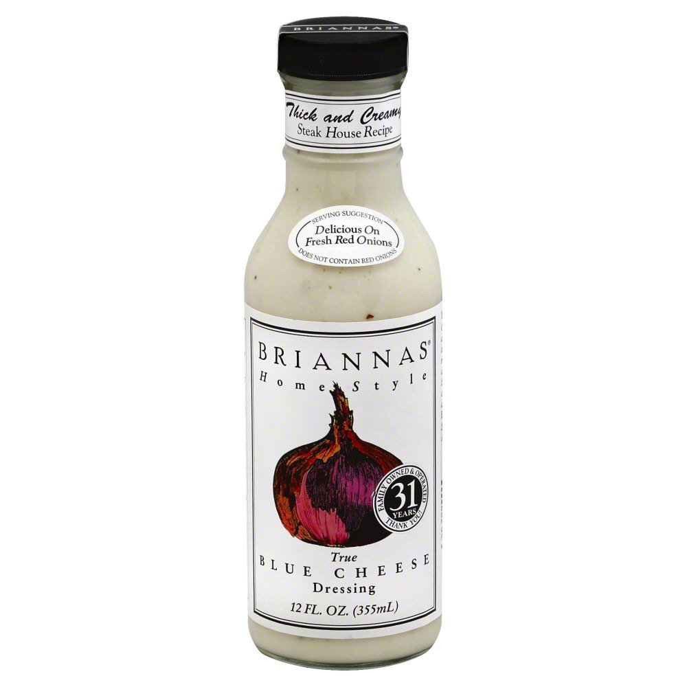 Briannas Home Style True Blue Cheese Dressing 355g
