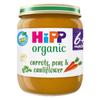 HiPP Organic Carrots, Peas & Cauliflower Baby Food Jar 6+ Months 125g (Pack of 6) view 1