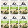 Quaker Oat So Simple Apple and Blueberry Porridge Sachets 36 g, 10 Count (Pack of 6) view 3