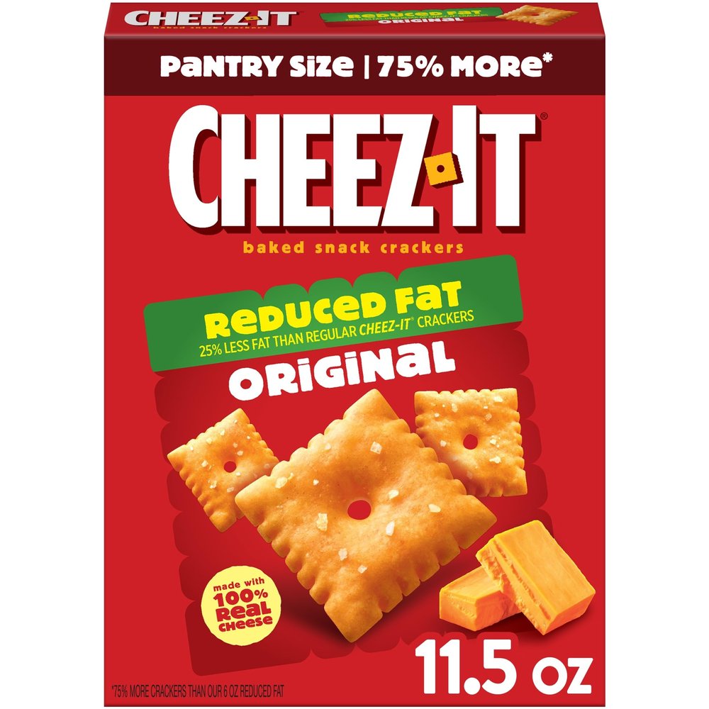 Cheez-It Baked Snack Crackers - Reduced Fat - 11.5 oz