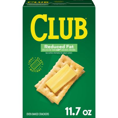 Keebler Club Crackers| Original| Reduced Fat| Cholesterol Free| 11.7oz Box