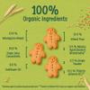 Organix Gingerbread Biscuits, Organic Toddler Snack, 12+ Months, 135 g Box (Pack of 6) view 2