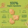 Organix Farm Animal Biscuits, Organic Toddler Snack, 12+ Months, 100 g (Pack of 5) view 3