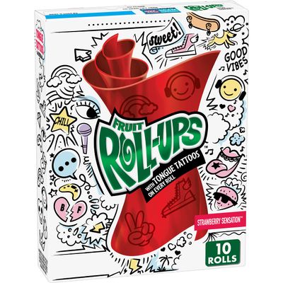 Betty Crocker Roll Ups Strawberry 141