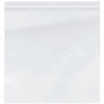 12'' x 12'', 2 Mil (Pack of 100) Zipper Reclosable Plastic Food Bags
