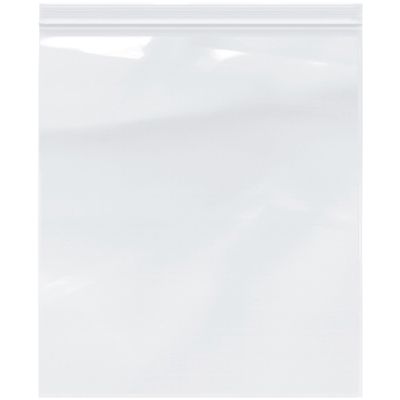 13" x 15", 4 Mil (Pack of 100) Heavy Duty Plastic Reclosable Zipper Bags