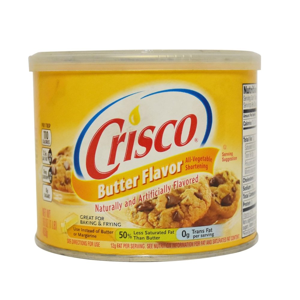 Crisco Butter Flavour 453 g, 1 pack (1 x 453 g)