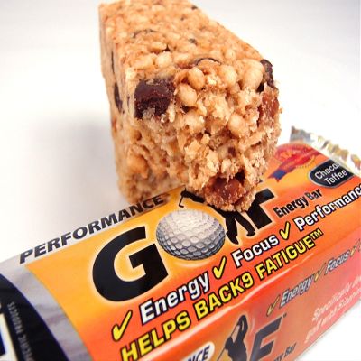 SSP Golf Performance Energy Bar Chocolate and Toffee (Box of 24)