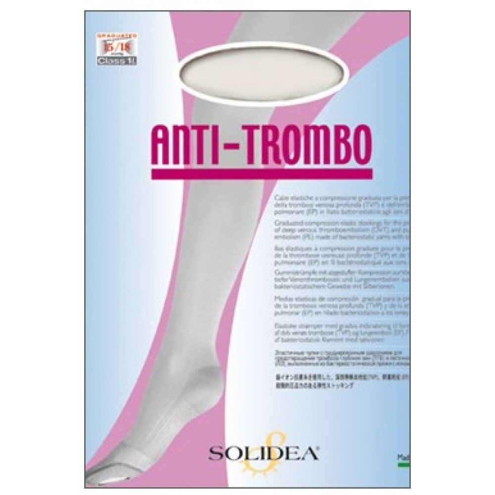 ANTITROMBO SOLIDEA CALZA NAT L