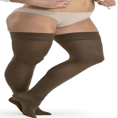 Marilyn Class 2 Medical Compression Support Hold Up Stockings Nero M
