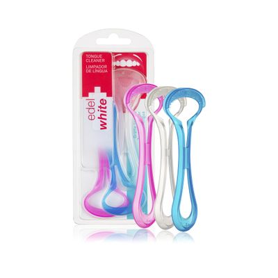 Edel White Tongue Cleaner - 3 Pack