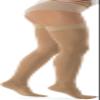 Marilyn Class 1 Medical Compression Support Hold Up Stockings Natur L view 1