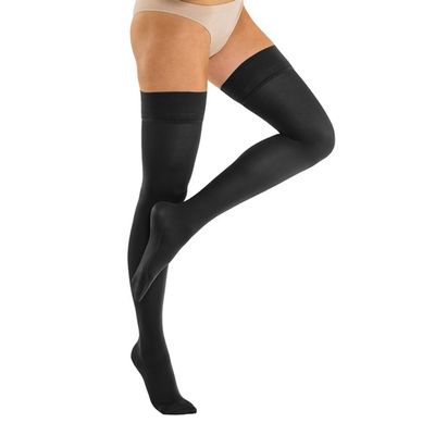 Marilyn Therapeutic Hold Up Stockings, Black, L