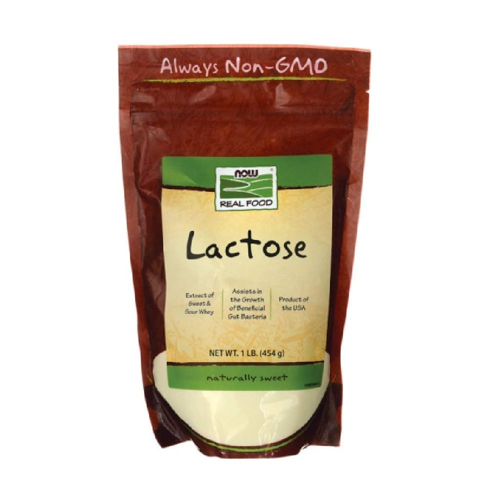 Now Foods Lactose, 454 g