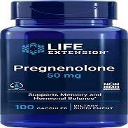 Life Extension Pregnenolone | 50 mg 100 capsules ( Multi-Pack)