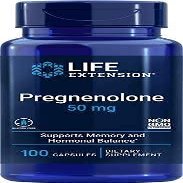 Life Extension Pregnenolone | 50 mg 100 capsules ( Multi-Pack)