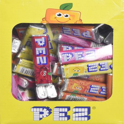 PEZ 100 Fruit Refils Fruit Box