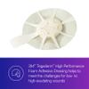 3M Tegaderm High Performance Foam Adhesive Dressing 90614, Mini Oval, 10 Pads by 3M view 3