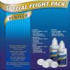 Boston Simplus Travel Contact Lens Solution, 2X 60ml Flight Pack Size, Multi-Action Solution for Rigid Gas Permeable Contact Lenses, Clean, Disinfect & Condition, 2X Lens Cases for Travel Convenience view 2