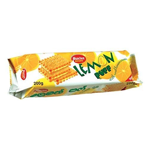 Lemon Puff Biscuits 200g Pack of 4