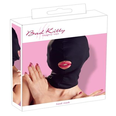 Bad Kitty - Maschera con apertura Nero Elasticizzato - 24903661001