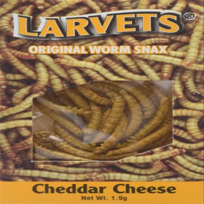 Cheddar Cheese Worm Snack