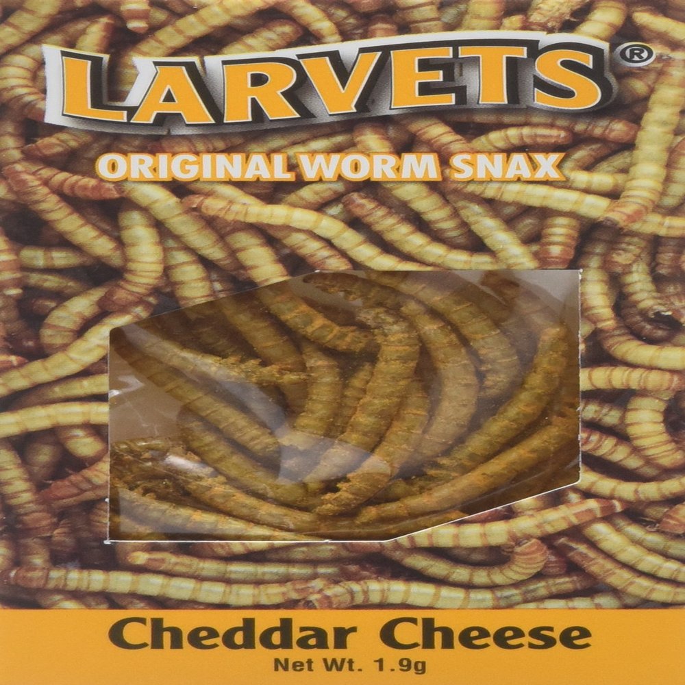 Cheddar Cheese Worm Snack
