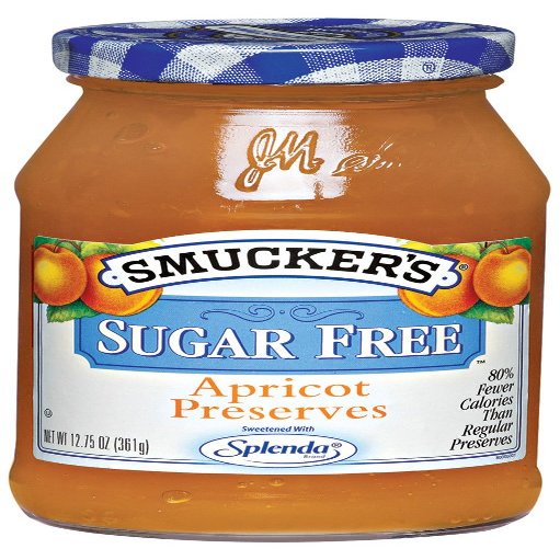 Smucker's Sugar Free Apricot Preserves, 12.75 Ounce
