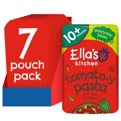 Ella's Kitchen Stage 3 From 10 Months Organic Tomato-y Pasta 190 g (Pack of 7)
