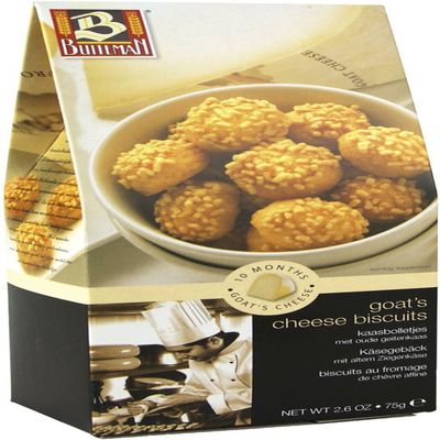 Goat's Cheese Biscuits in Gable Box 75 g (6 Pack)