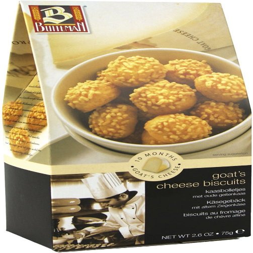 Goat's Cheese Biscuits in Gable Box 75 g (6 Pack)