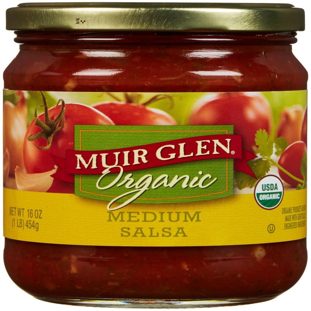 MUIR GLEN SALSA MEDM, 16 OZ