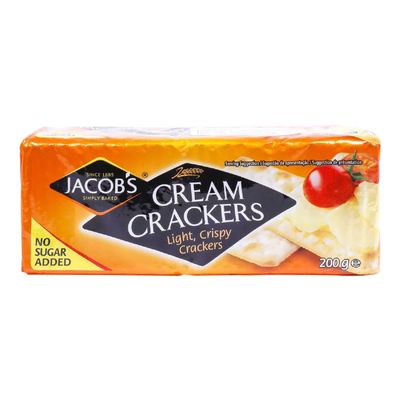 Jacobs Crackers, Cream, 7.05-Ounce (Pack of 12)