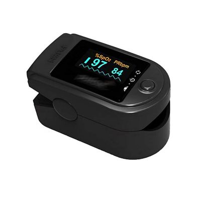 PULSOXYMETER BLOOD VALUES HEARTBEAT OXYGEN SATURATION PULSE FREQUENCY ECG OM2