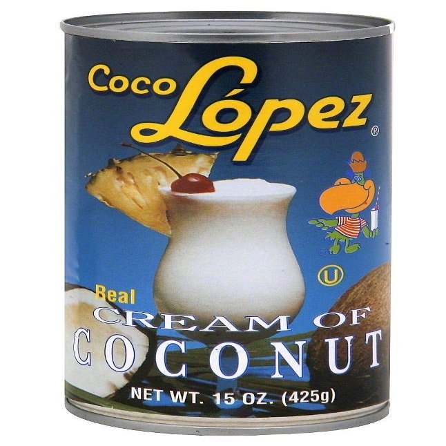 Coco Lopez Coconut Cream Case of 24 Tins