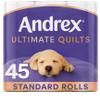 Andrex Quilts Toilet Roll Tissue Paper - 45 Rolls view 1