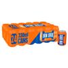 IRN-BRU Regular, 24 Pack Iconic Flavoured Fizzy Drinks Multipack Cans - 24 x 330ml Cans view 1