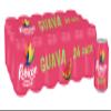 Rubicon 24 Pack Sparkling Guava Flavoured Fizzy Drink with Real Fruit Juice, Handpicked Fruits for a Temptingly Intense Taste "Made of Different Stuff" - 24 x 330ml Cans view 1