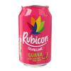 Rubicon 24 Pack Sparkling Guava Flavoured Fizzy Drink with Real Fruit Juice, Handpicked Fruits for a Temptingly Intense Taste "Made of Different Stuff" - 24 x 330ml Cans view 3
