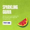 Rubicon 24 Pack Sparkling Guava Flavoured Fizzy Drink with Real Fruit Juice, Handpicked Fruits for a Temptingly Intense Taste "Made of Different Stuff" - 24 x 330ml Cans view 4
