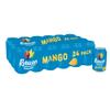 Rubicon 24 Pack Sparkling Mango Flavoured Fizzy Drink with Real Fruit Juice, Handpicked Fruits for a Temptingly Intense Taste "Made of Different Stuff" - 24 x 330ml Cans view 1