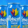 Rubicon 24 Pack Sparkling Mango Flavoured Fizzy Drink with Real Fruit Juice, Handpicked Fruits for a Temptingly Intense Taste "Made of Different Stuff" - 24 x 330ml Cans view 2