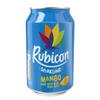 Rubicon 24 Pack Sparkling Mango Flavoured Fizzy Drink with Real Fruit Juice, Handpicked Fruits for a Temptingly Intense Taste "Made of Different Stuff" - 24 x 330ml Cans view 3