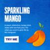 Rubicon 24 Pack Sparkling Mango Flavoured Fizzy Drink with Real Fruit Juice, Handpicked Fruits for a Temptingly Intense Taste "Made of Different Stuff" - 24 x 330ml Cans view 4