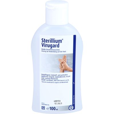 BODE Sterillium Virugard Hndedesinfektionsmittel - 100 ml - B0048F5XSM | Flasche (100 ml)