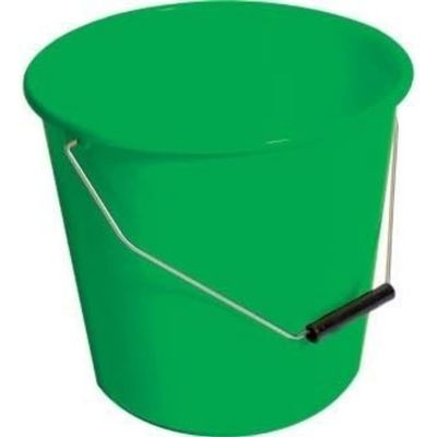 Nextday Catering Equipment Supplies UK CD806 Winware Bucket, Round, Plastic, 10 L, Green