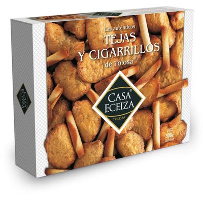 Casa Eceiza Tejas Pastry Cookies by La Tienda - 300 gr