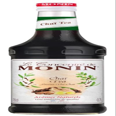 Monin Concentrate Syrup, Vegan Friendly, Allergen Free, Chai Tea, 700 ml, Pack of 1