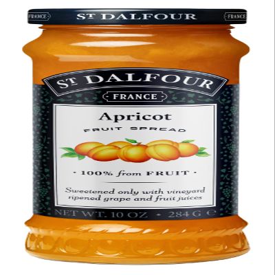 Charles Jacquin-St.Dalfour Consrv, Apricot, 100% Fruit, 283 g (Pack of 6)