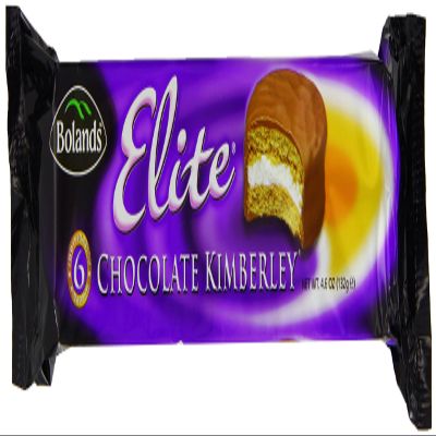 Bolands Chocolate Kimberley Teacakes 132 g (Pack of 20)